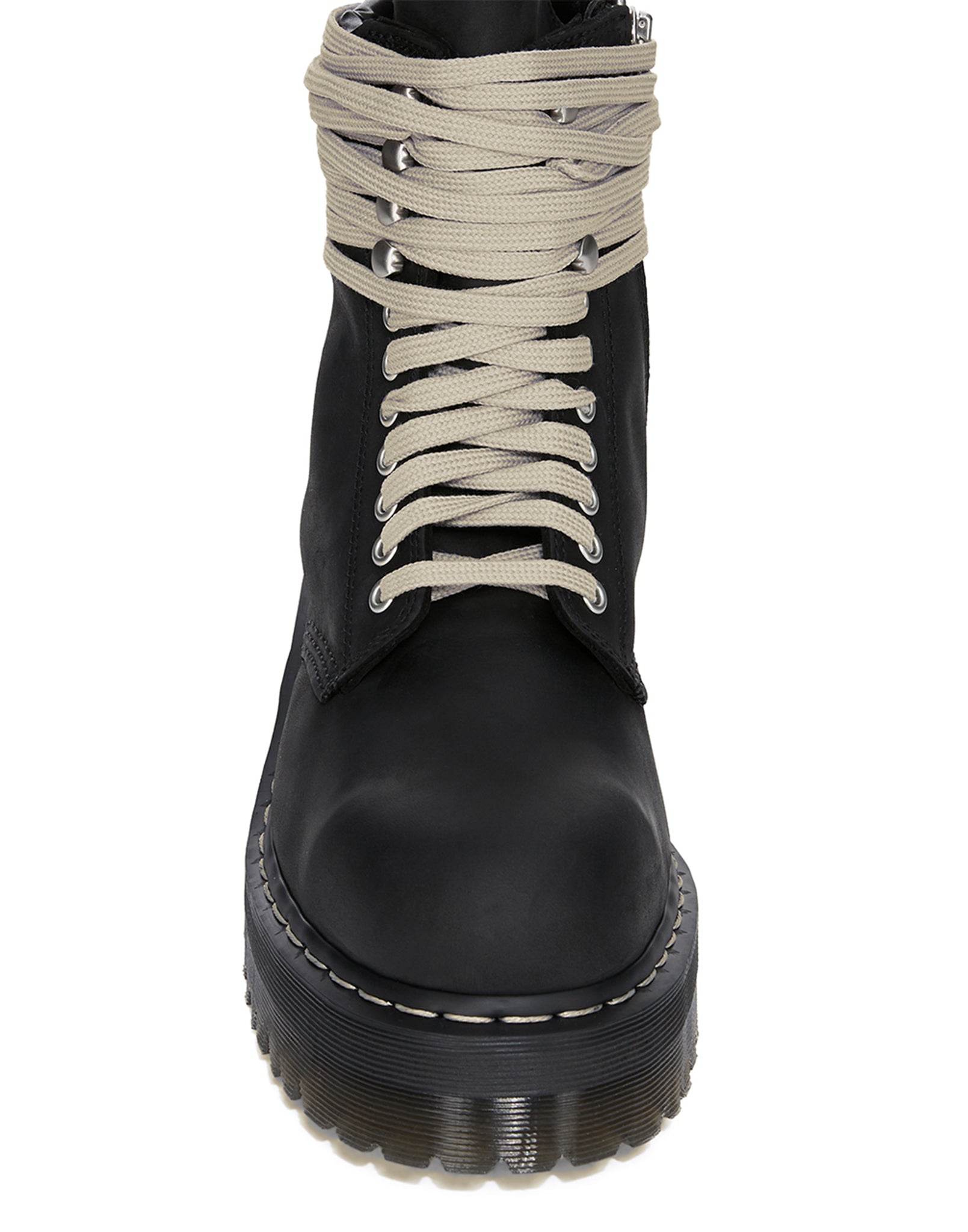 Rick Owens x Dr. Martens - QUAD SOLE STEEL TOE BOOT - 082plus