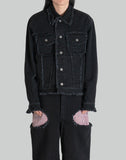 RAW EDGES DENIM JACKET - 082plus