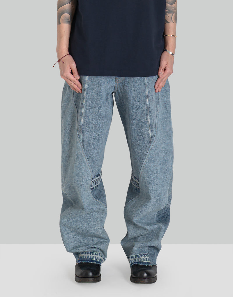 JiyongKim - RE-WORKED DENIM PANTS - 082plus