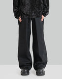 RIGID DENIM WIDE PANTS - 082plus