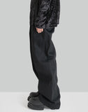 RIGID DENIM WIDE PANTS - 082plus