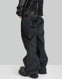 RIGID DENIM WIDE PANTS - 082plus