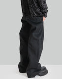 RIGID DENIM WIDE PANTS - 082plus