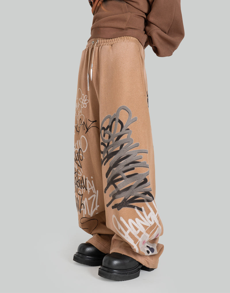 GRAPHIC PRINT UNISEX SWEATPANTS