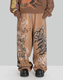GRAPHIC PRINT UNISEX SWEATPANTS