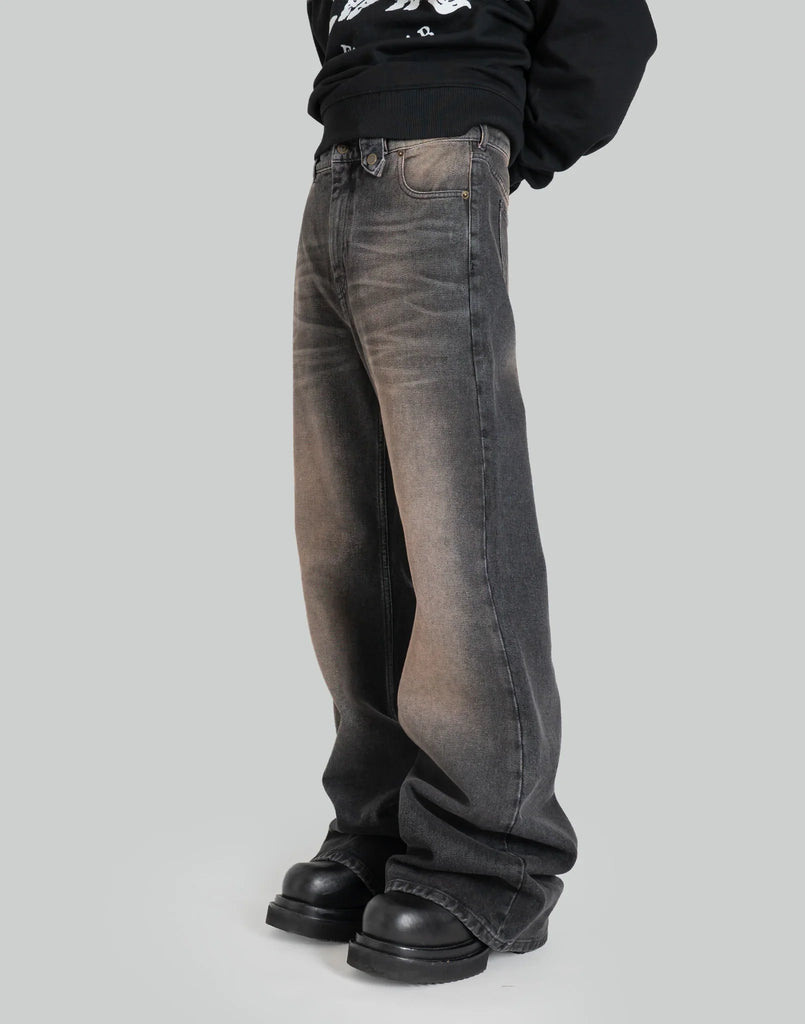 EGONLAB samy wide leg デニム Sサイズ SAMY WIDE LEG JEANS – EGONLAB