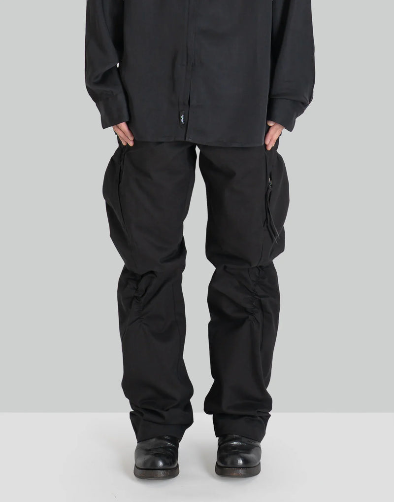 POST ARCHIVE FACTION - SHIRRING PANTS - 082plus