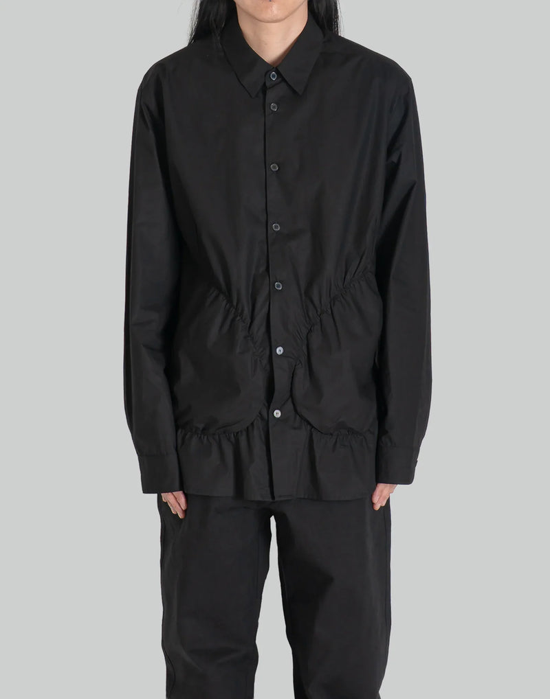 POST ARCHIVE FACTION - SHIRRING SHIRT - 082plus