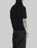 entire studios - SHORT SLEEVE KNIT POLO - 082plus