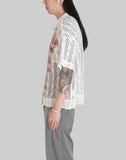 AVAVAV - SHORT SLEEVE PRINTED CROCHET SHIRT - 082plus