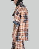 SHORT SLEEVE SHIRT IN DECAYED CHECK
