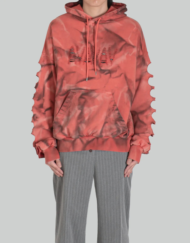 AVAVAV - SHOULDERLESS SLASHED HOODIE - 082plus