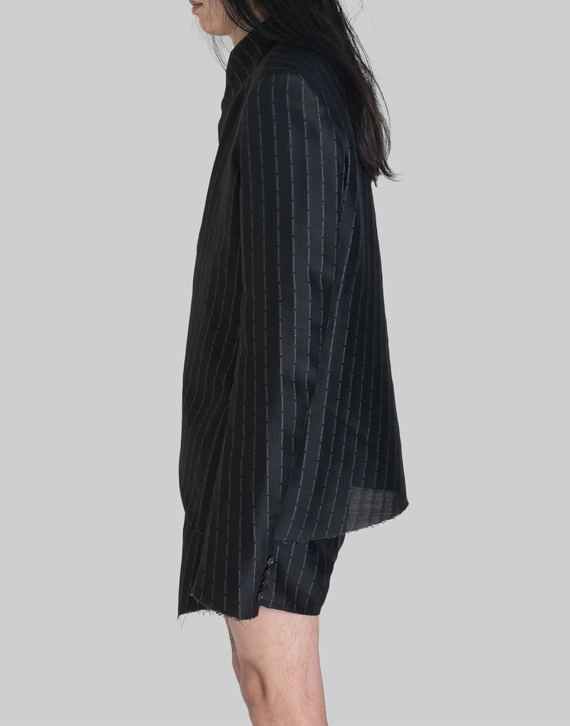 DIAGONAL CLOSURE BLAZER