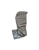 SANKUANZ - PLAID GRAFFITI PRINT REVERSIBLE HOODED SCARF - 082plus
