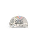 SANKUANZ - GRAFFITI PRINT CAMO DISTRESSED WORN BASEBALL CAP - 082plus