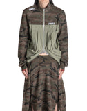 SANKUANZ - GRAFFITI PRINT SPLICED CAMO JACKET - 082plus