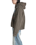 SANKUANZ - DISTRESSED WASHED GRAFFITI PRINT HOODED JACKET - 082plus