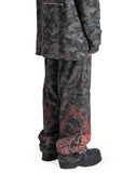 SANKUANZ - CAMO GRAFFITI COLOR-BLOCK PRINT SWEATPANTS - 082plus