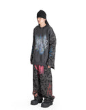 SANKUANZ - CAMO GRAFFITI COLOR-BLOCK PRINT SWEATPANTS - 082plus