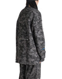 SANKUANZ - SPLICED CAMO GRAFFITI PRINT SWEATSHIRT - 082plus