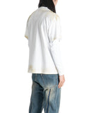 SANKUANZ - TWO IN ONE GRAFFITI PRINT LONG-SLEEVE - 082plus