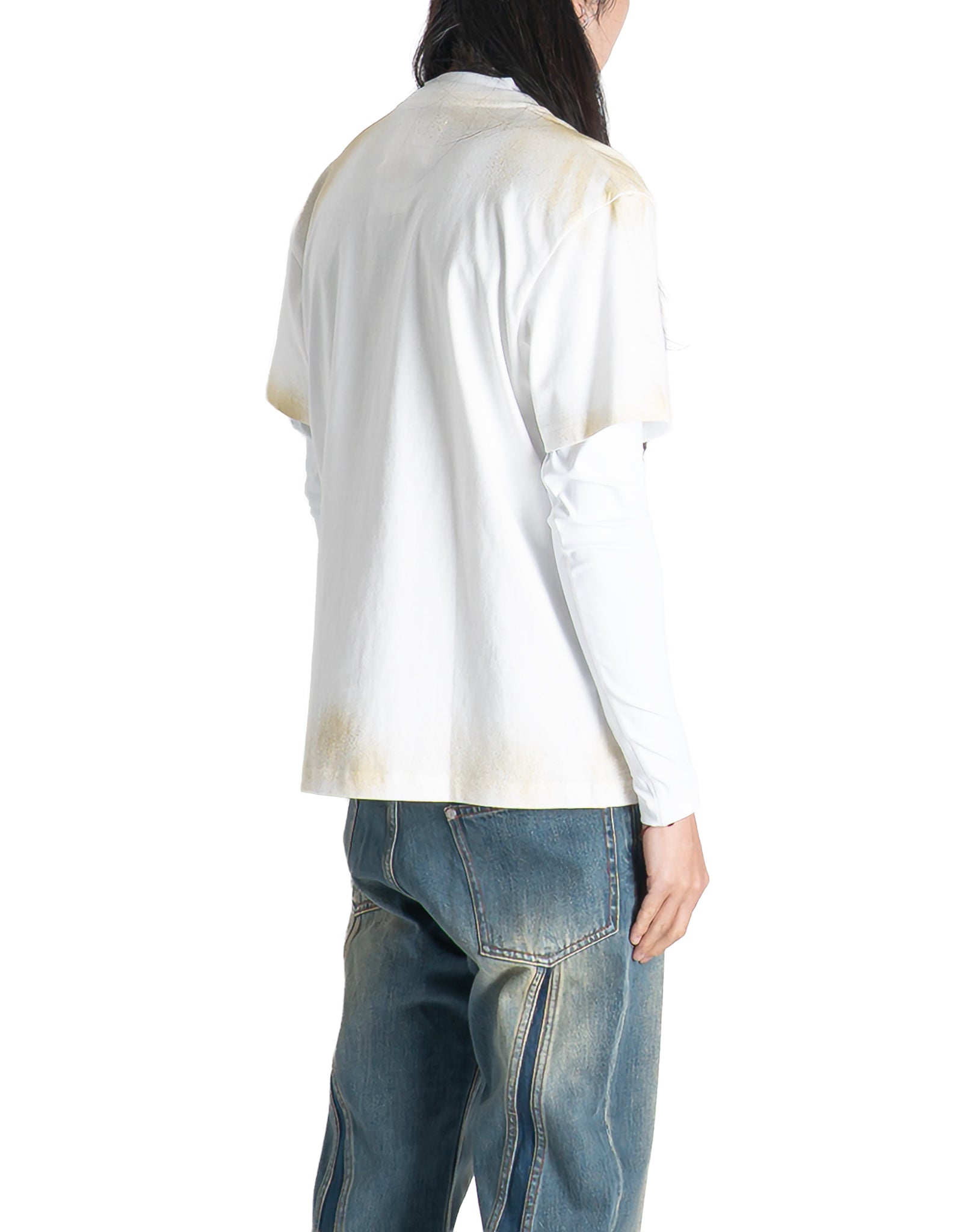 SANKUANZ - TWO IN ONE GRAFFITI PRINT LONG-SLEEVE - 082plus