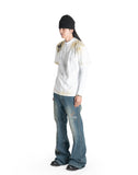 SANKUANZ - TWO IN ONE GRAFFITI PRINT LONG-SLEEVE - 082plus