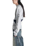 SANKUANZ - SPLICED CINCHED-WAIST LONG-SLEEVE T-SHIRT - 082plus