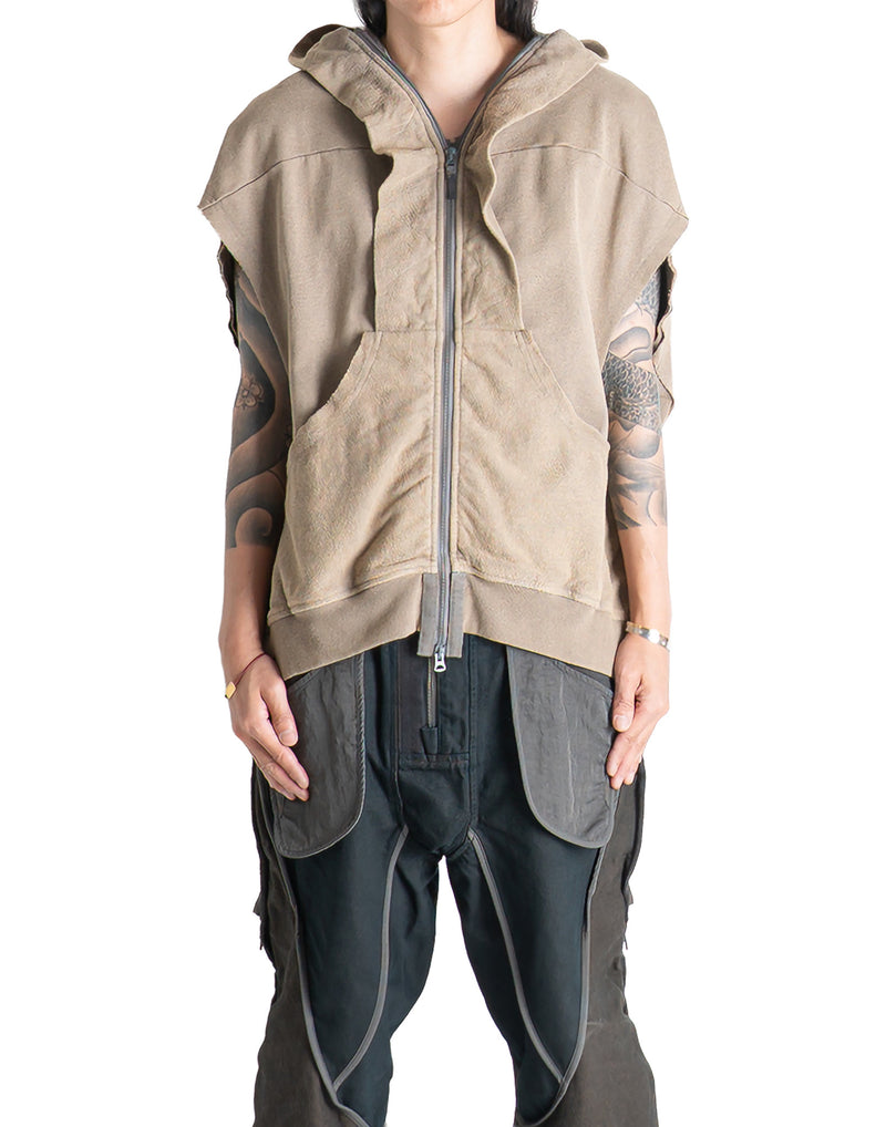 HAMCUS - UBC / Stellar-Ring Embroidery Hooded Tank - 082plus