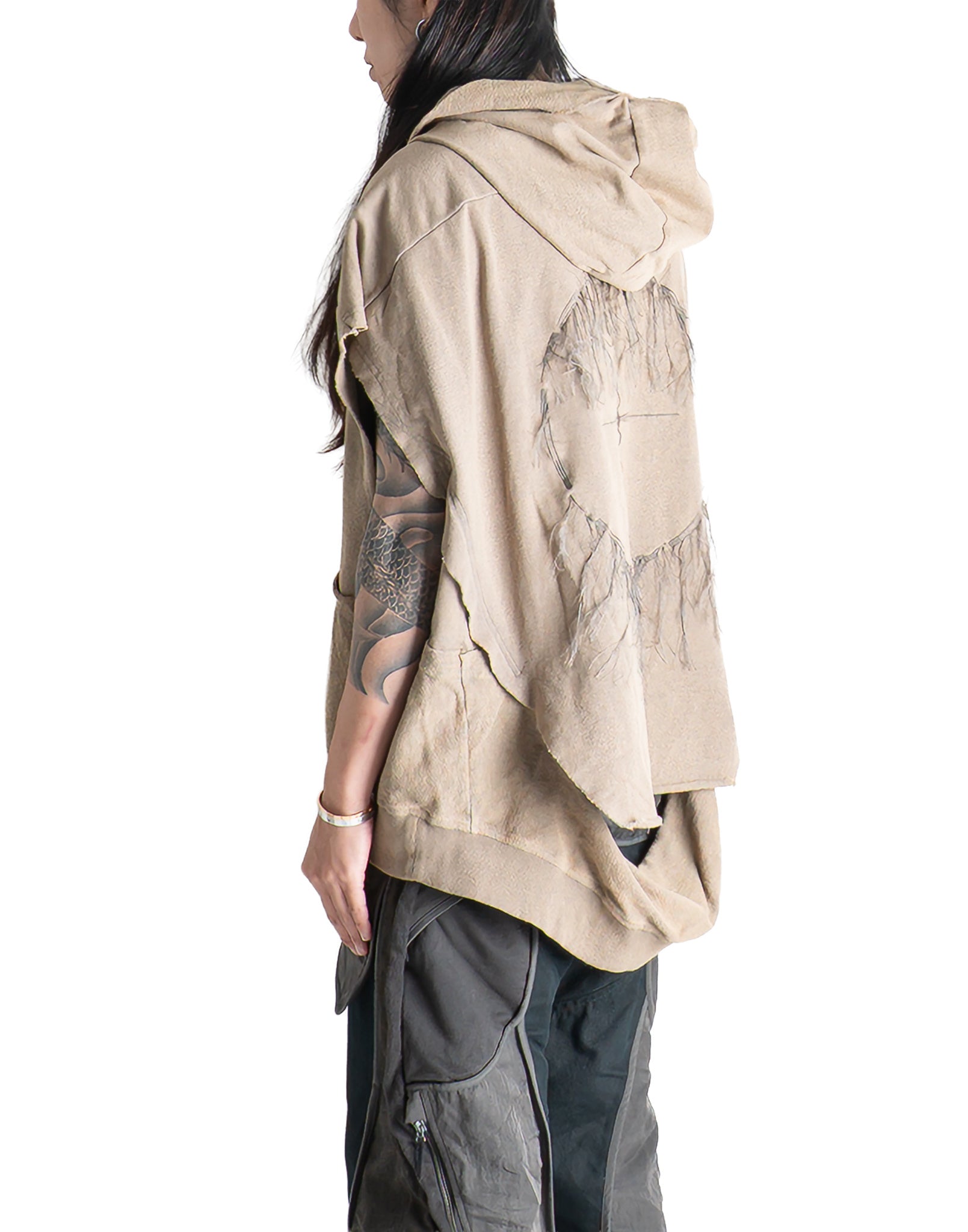 HAMCUS - UBC / Stellar-Ring Embroidery Hooded Tank - 082plus