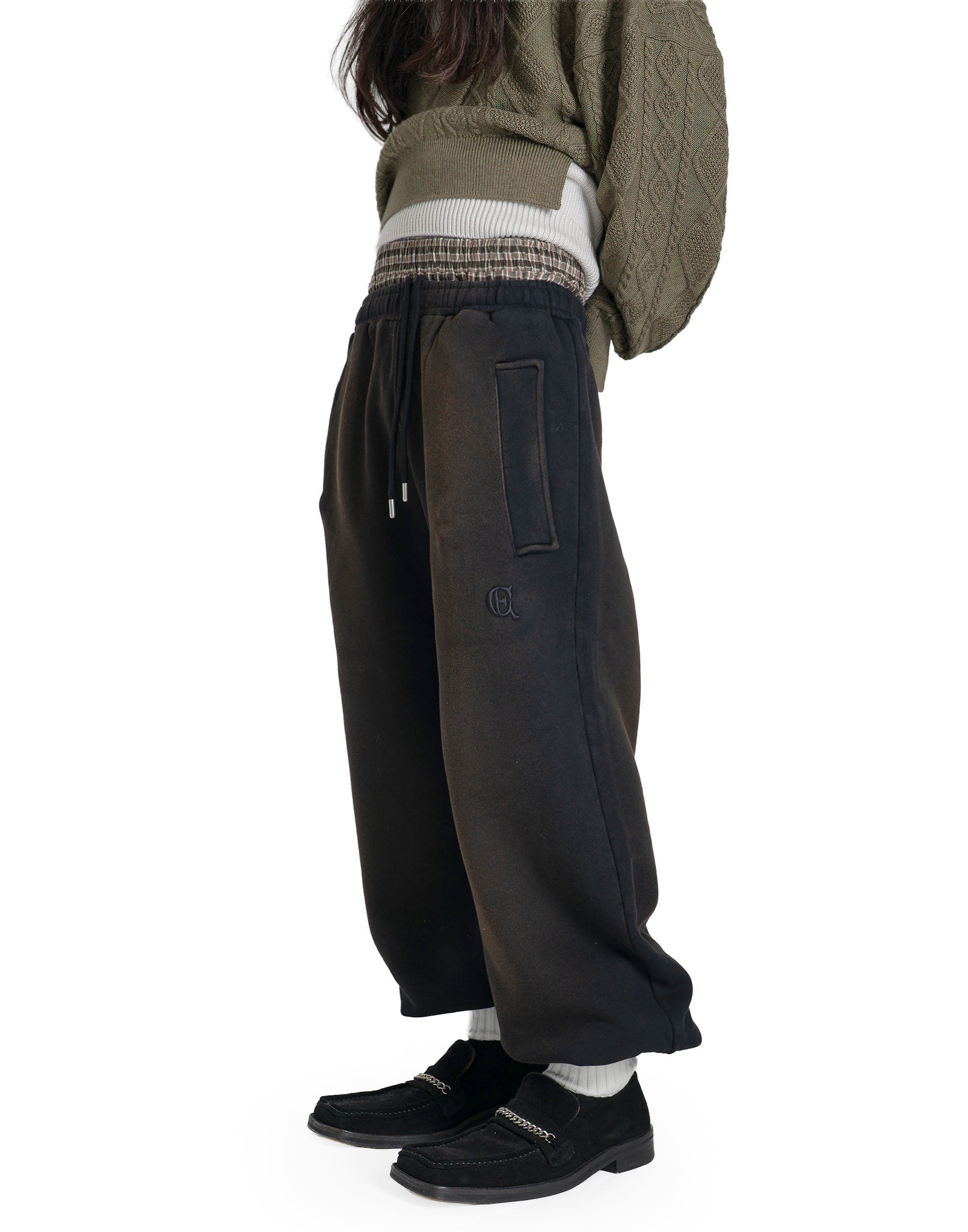 EgonLab - SOCK-RIB JOGGER - 082plus