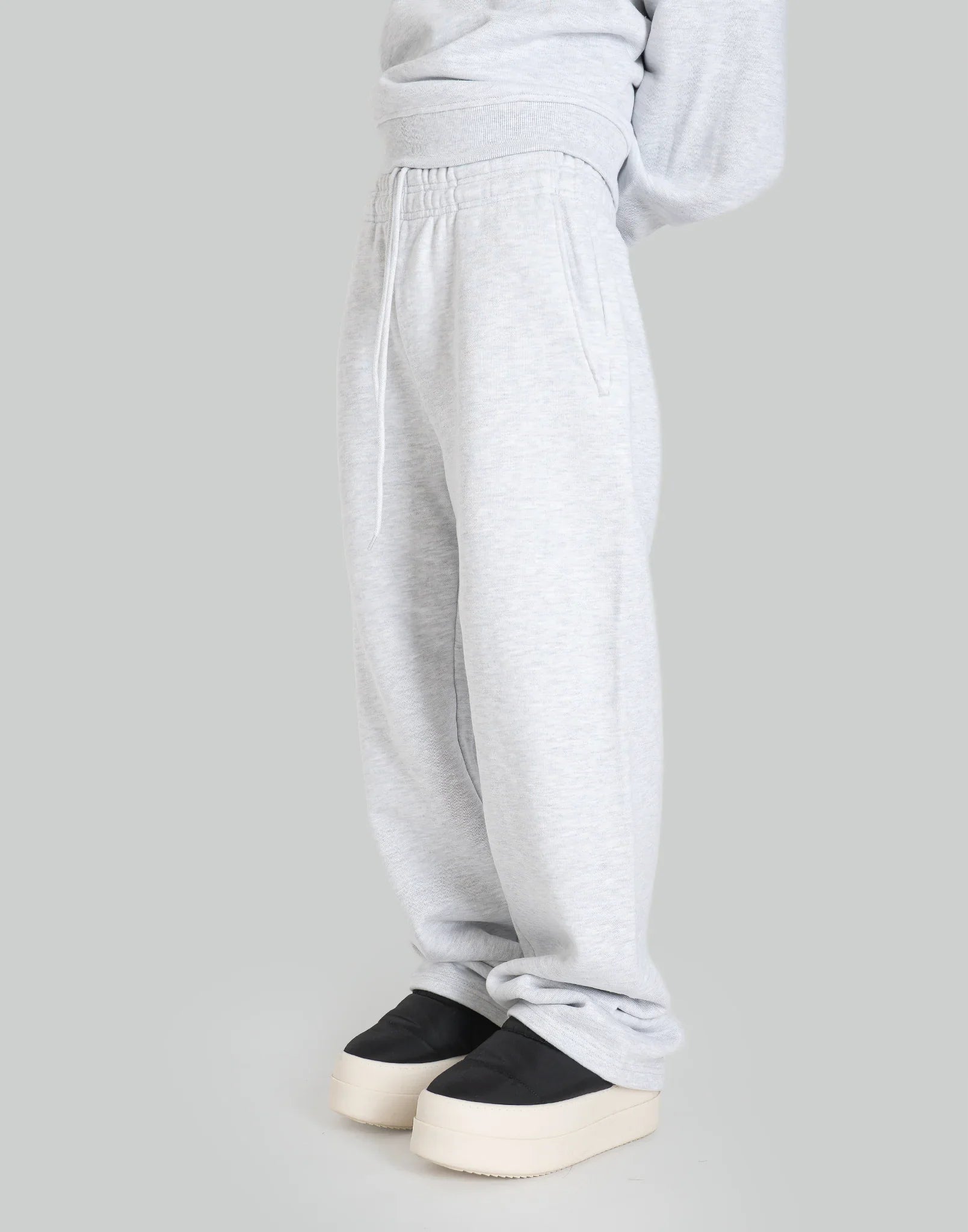 entire studios STRAIGHT LEG SWEATPANT - Heather Grey – 082plus