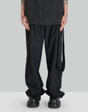 JiyongKim - STRAP DETAILED WIDE TROUSERS - 082plus