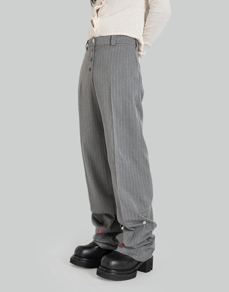 AVAVAV - SHARPEI BUTTONS SUIT PANTS - 082plus