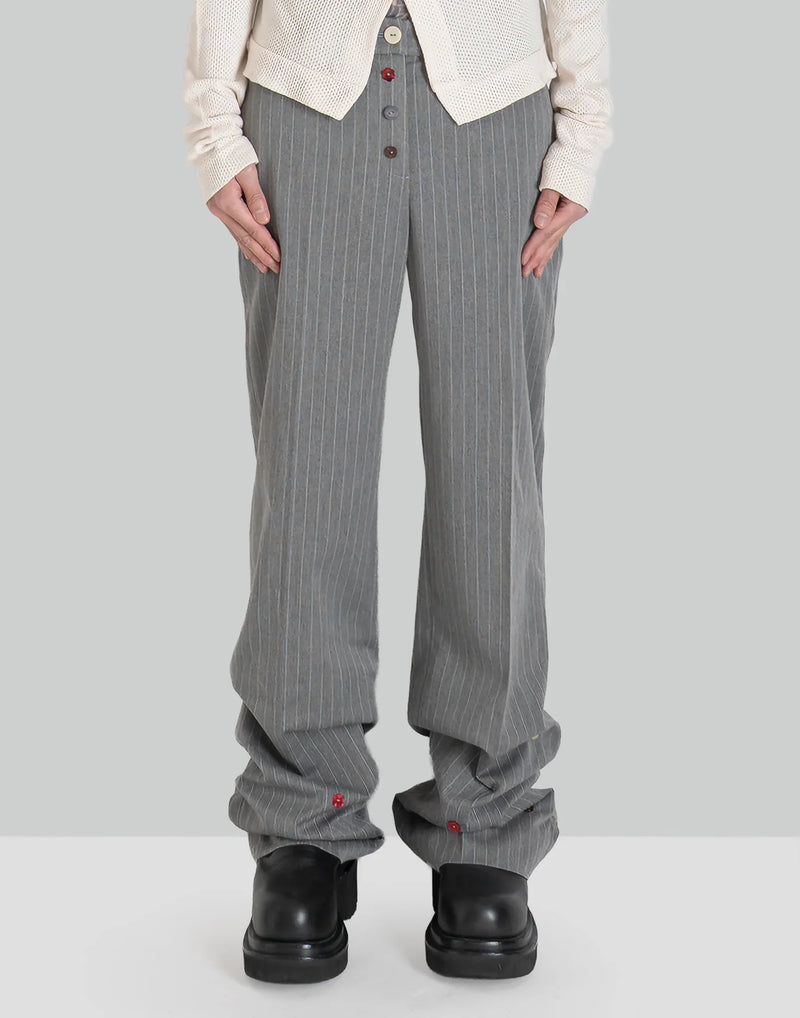 AVAVAV - SHARPEI BUTTONS SUIT PANTS - 082plus