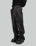 SUN-BLAECHED FLAP DETAILED TROUSERS