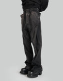 SUN-BLAECHED FLAP DETAILED TROUSERS