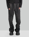 SUN-BLAECHED FLAP DETAILED TROUSERS