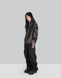 SUN-BLEACHED CURVED TROUSERS - 082plus