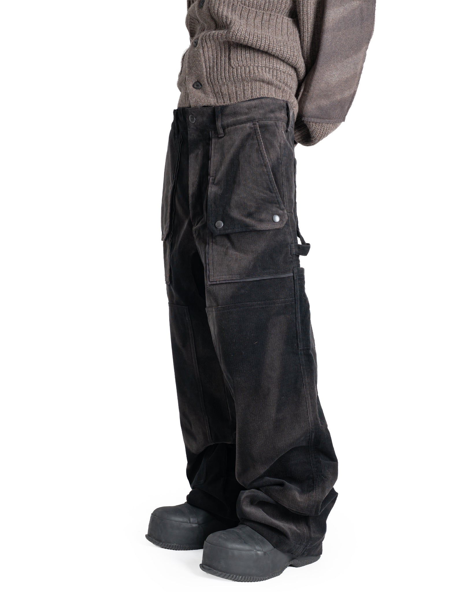 JiyongKim - SUN-BLEACHED DOUBLE-KNEE TROUSERS - 082plus