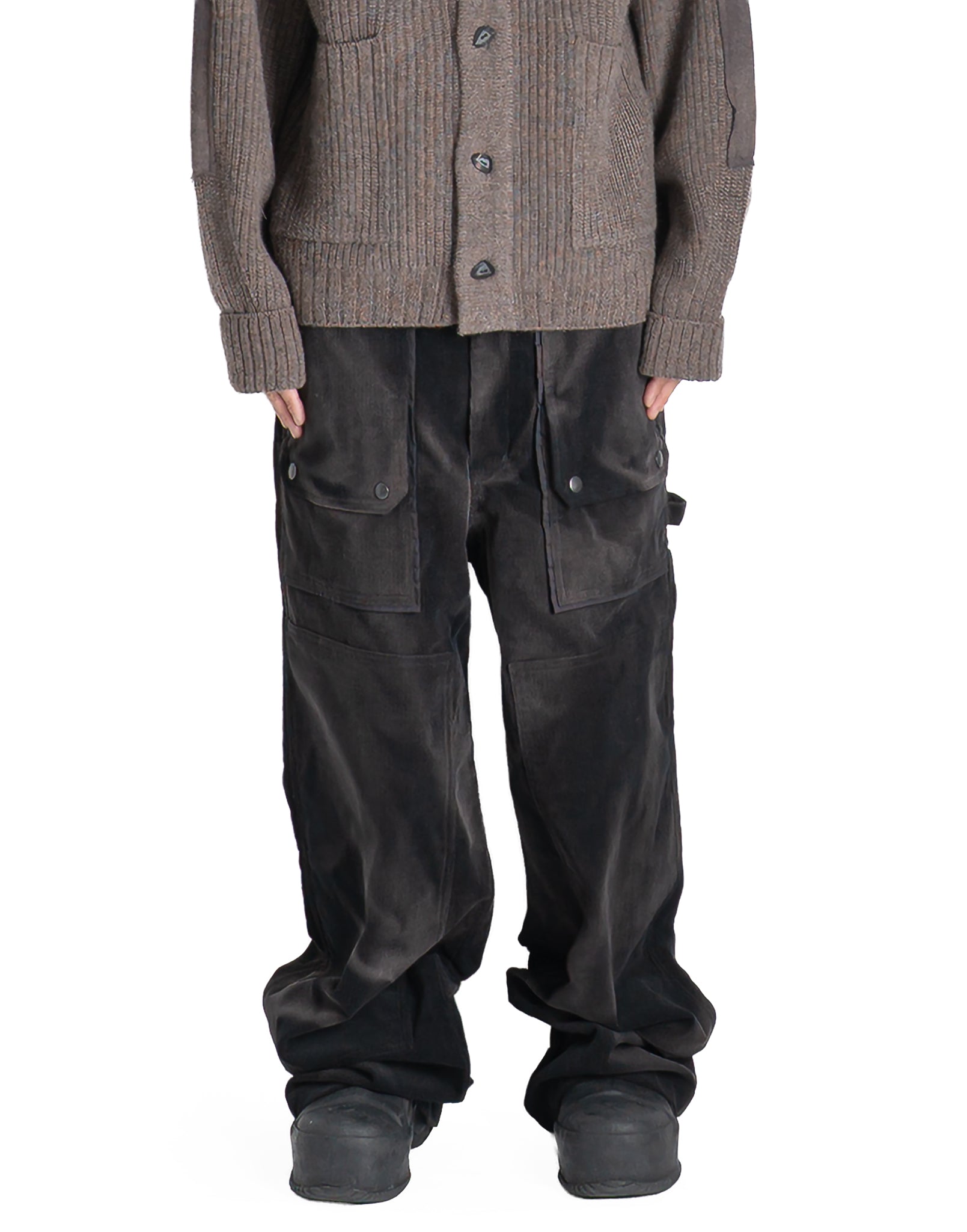 JiyongKim - SUN-BLEACHED DOUBLE-KNEE TROUSERS - 082plus