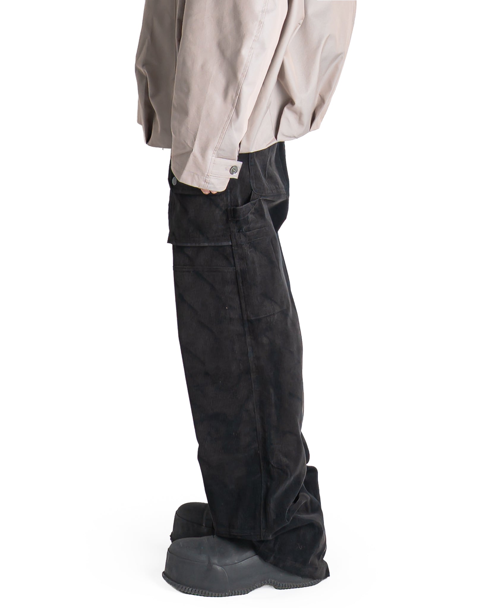 JiyongKim - SUN-BLEACHED DOUBLE-KNEE TROUSERS - 082plus