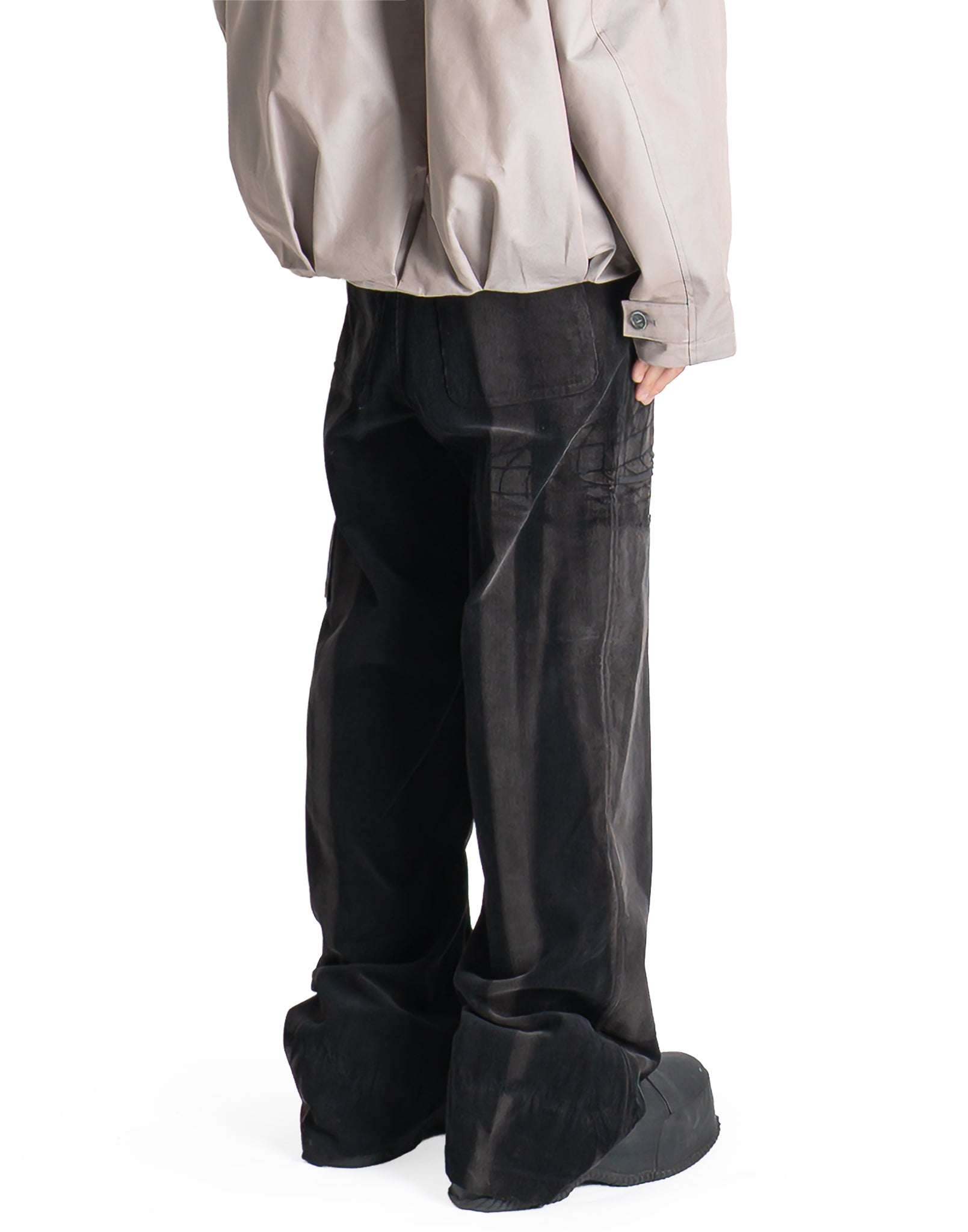 JiyongKim - SUN-BLEACHED DOUBLE-KNEE TROUSERS - 082plus