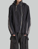 SUN-BLEACHED DOUBLE ZIPPER ANORAK