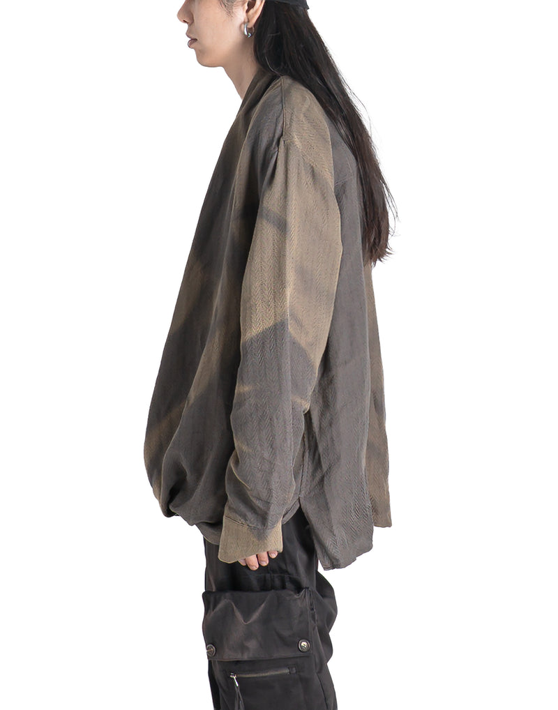 JiyongKim - SUN-BLEACHED DRAPE SHIRT - 082plus