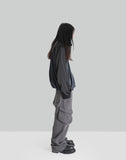 SUN-BLEACHED DRAPED POCKET SWEATPANTS