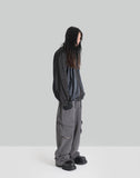 SUN-BLEACHED DRAPED POCKET SWEATPANTS