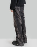 JiyongKim SUN-BLEACHED DRAPED POCKET TROUSERS - 082plus