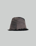 JiyongKim SUN-BLEACHED FAUX FUR REVERSIBLE BUCKET HAT - 082plus