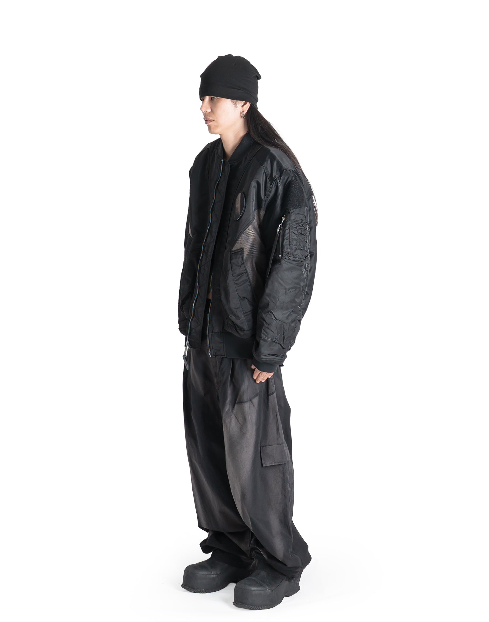 JiyongKim - x ALPHA INDUSTRIES SUN-BLEACHED FLIGHT JACKET - 082plus